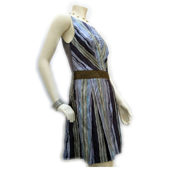 { Anthropologie } hype Silk Dress size 8 - Picture 5 of 7